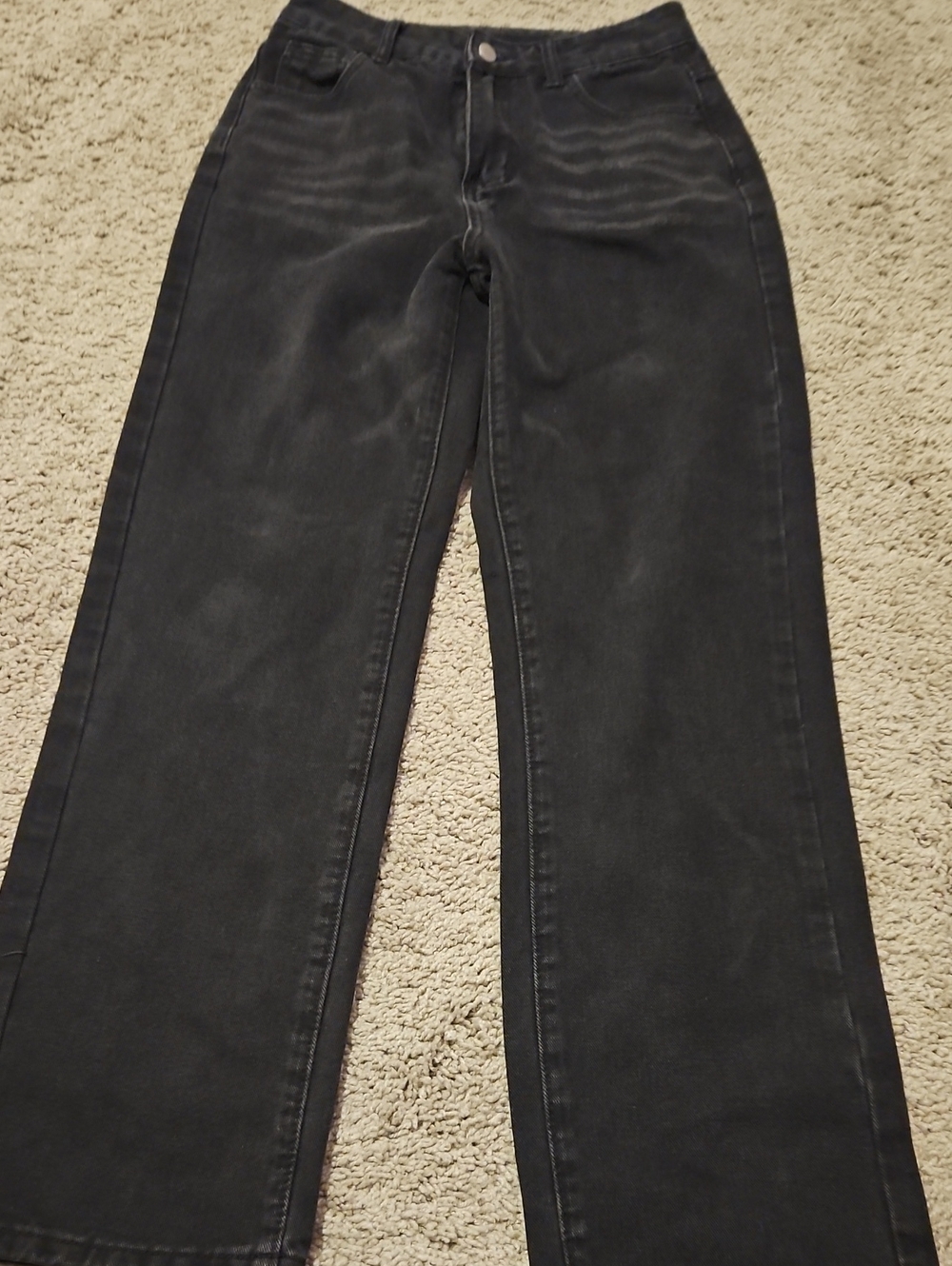 SHEIN Black Flare Jeans